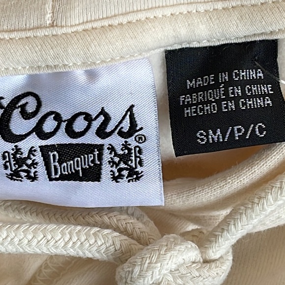 COOL COORS BANQUET CREAM HOODIE - Picture 2 of 9